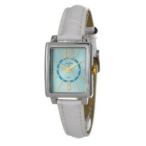 JUSTINA Leather Dress Watch with Dial Women Multicolor Watches
